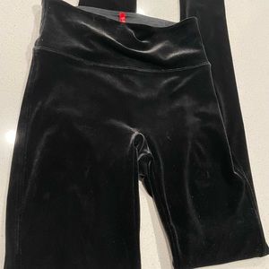 Spanx Velvet Leggings Size Small